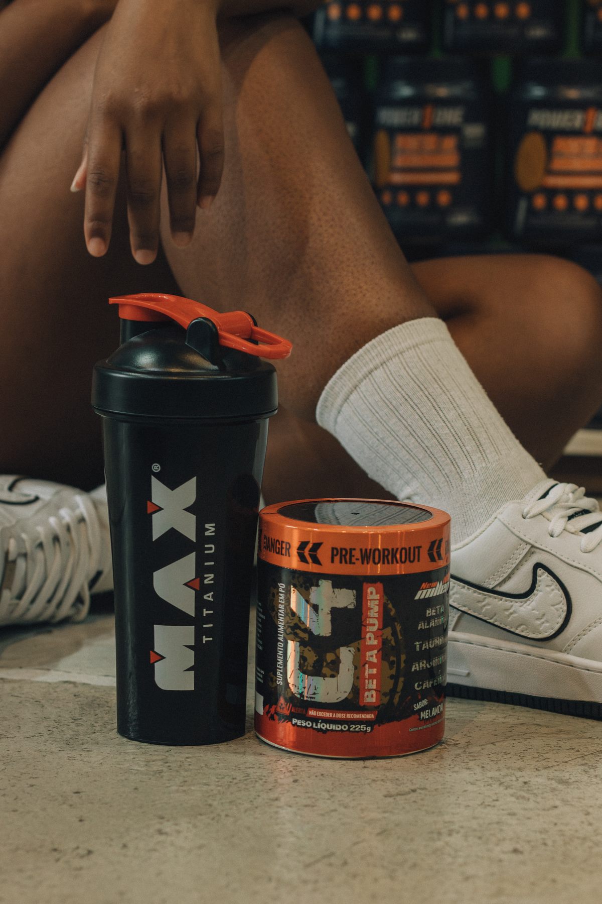 Pre-entreno y shaker en Beallfit